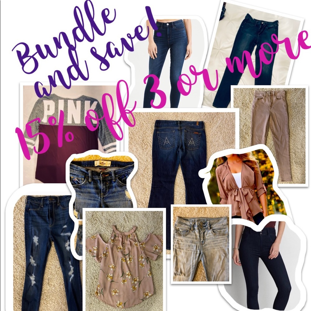Bundle and Save! 15% off 3 or More Items! 🛍🛍